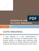 Unidade 3 - Componente Do Custo Industrial