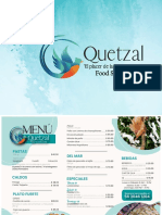 Menu Quetzal