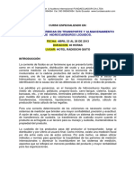 Control de Perdidas en Transporte y Almacenamiento de Hidrocarburos