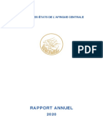 RAPPORT ANNUEL BEAC 2020 - Version Du 22 11 - 21