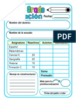 Examen Primer Trimestre 5° A