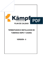 Plan de Calidad (Termofusion) 2