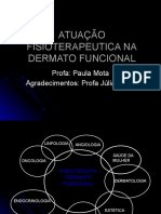 Aula 1 - Atuação Fisioterapeutica Na Dermato Funcional