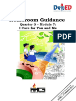 Homeroom Guidance Quarter 3 - Grade 6 - Module 7 - I Care For You and Me