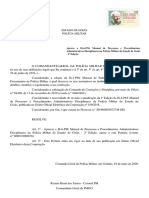 Manual de Processos e Procedimentos Administrativos Disciplinares 2a Edicao Is 6 PM