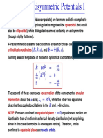 (R, θ, z) Φ = Φ (R, z) : spheroidal ellipsoidal