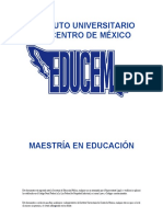 Maestría en Educación 2020