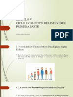 Decima Clase Ciclo Evolutivo Del Individuo Necesidades y Caracteristicas Del Individuo