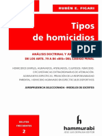 Tipos de Homicidios. 2020. Ruben Figari