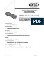 Compression Couplings With Built-In Stiffener (External Epoxy Coating)