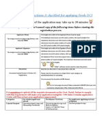 New Oci Sample Form