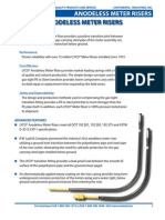 Anodeless Meter Risers