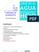 Agua Electrolizada