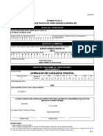 Formato DC 3 Constancia de Habilidades Laborales CARGADOR FRONTAL