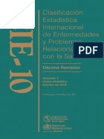 Cie10 Volumen3-2018