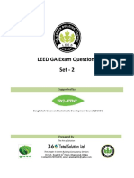 LEED GA Exam Questions Set 2