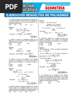 Ejercicios Resueltos de Poligonos Pagina Educativa