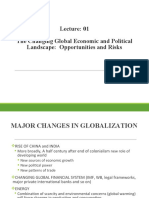 Lecture 1 Changing Global Economic Landscape