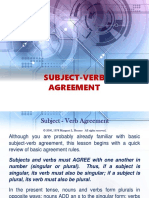 Subject Verb Agreement2