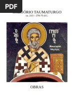 Gregório Taumaturgo: Ca. 213 - 270-75 D.C