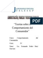 Teorias - Sobre - El Comportamiento Del Consumidor