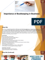 Importance of Bookkeeping in Business