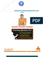 G H Raisoni Academy For Human Excellence Pvt. LTD.: College Teachers Training