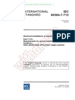 Info Iec60364-7-712 (Ed1.0) en D