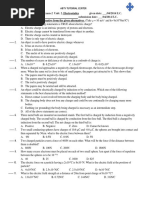 G-10 Phy Unit 2 Home Exam2