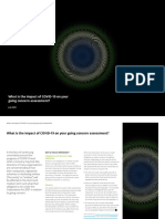 What Is The Impact of COVID-19 On Your Going Concern Assessment?