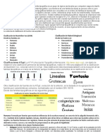 Familias Tipográficas