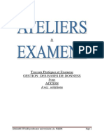 Solutions Des Ateliers Et Examens Informatique Appliquée