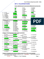 Unit 4 English 11 - de Cuong CKHK1 2021.2022 - 15.10 - Key