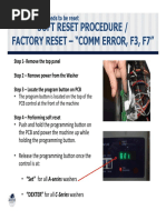 Dexter Washer Troubleshooting (15) Soft Reset