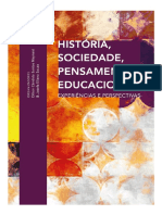 Historia, Sociedade e Pensamento Educacional