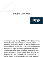 Social Change