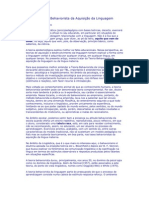 A Teoria Behaviorista Da Aquisição Da Linguagem