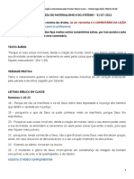 EBD - Lição 5 - A Sutileza Do Materialismo e Do Ateísmo - 3 Trimestre 2022