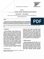 (1994) Vapour Generation Atomic Absorption Spectrometry