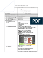 Semi-Detailed Lesson Plan I. Objectives: Ii. Content Iii. Learning Resources