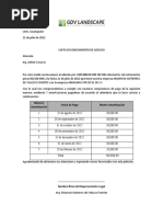 Carta Reconocmiento de Adeudo Arbolmax