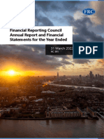 FRC Annual Report and Accounts 2021 22