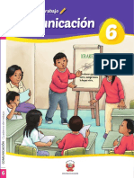 Cuaderno de Trabajo Comunicación 6 Sexto Grado Primaria