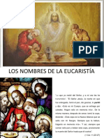 Nombres de La Eucaristía