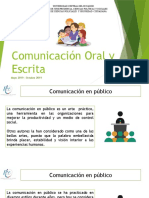 Comunicacion Oral y Escrita.