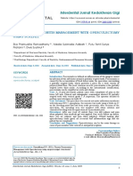 Chronic Pericoronitis Management With Operculectomy Using Scalpel