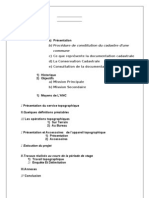 Rapport de Fin de Stage Topographie