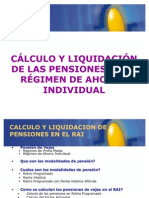 Calculo y Liquidacion de Pensiones