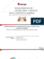 Unidad 2 Técnicas de Comunicación Oral en El Contexto Laboral