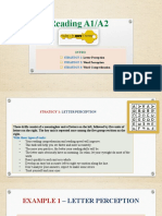 Reading A1 A2 Intro - Strategies 1-2-3